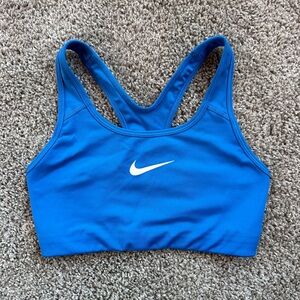 Women’s Blue Nike Dri Fit Sports Bra Size Small